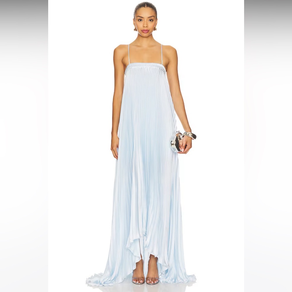 NWT! Lovers and Friends Mae Gown in Baby Blue